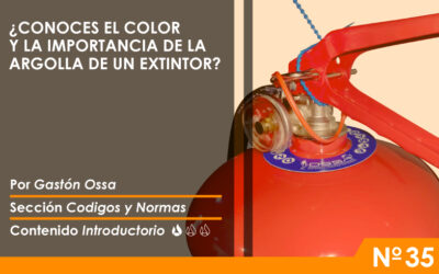 ¿Conoces el Color y la Importancia de la Argolla en un Extintor?