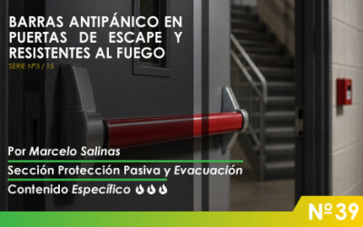 Barras Antipánico en puertas de escape y resistentes al fuego